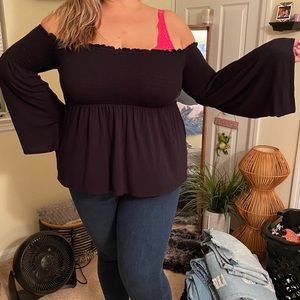 Off the shoulder top